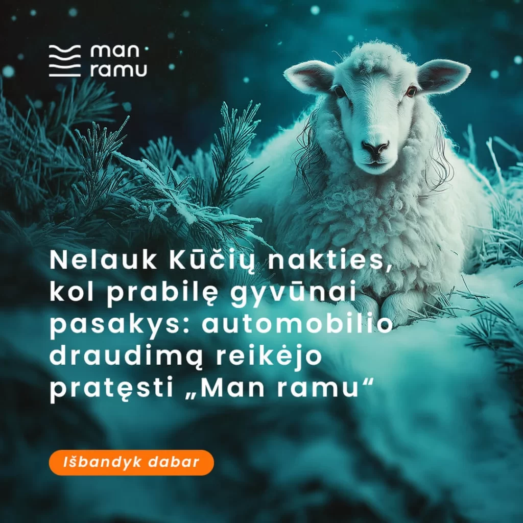 Don't wait for Christmas Eve when talking animals will tell you that you should have extended your car insurance "I'm fine"